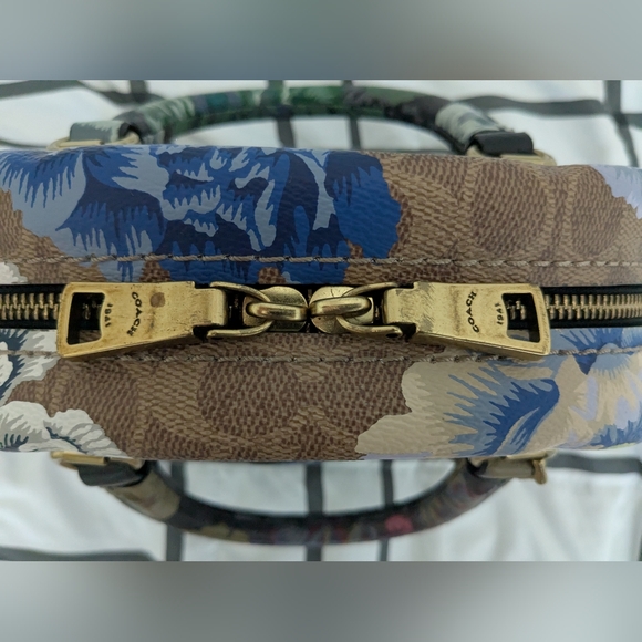 !!Sold!! Trade For Saavedia!! Coach Kaffe Fasset Marleigh Patchwork - Picture 6 of 16